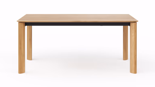 Esstisch Hillsboro - ausziehbar, LB ca. 180x95 cm, Wildeiche massiv