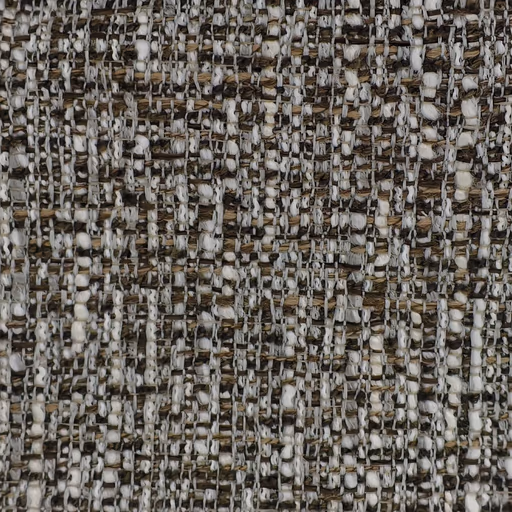 Armlehnstuhl MATTEA - drehbar, Stoff, Braun