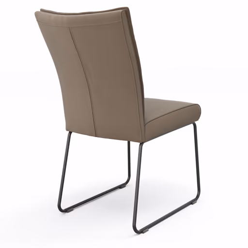 Stuhl Florea - Leder, Kitt