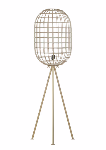 Stehleuchte Arthur - D. 41 cm, Goldfarben lackiert