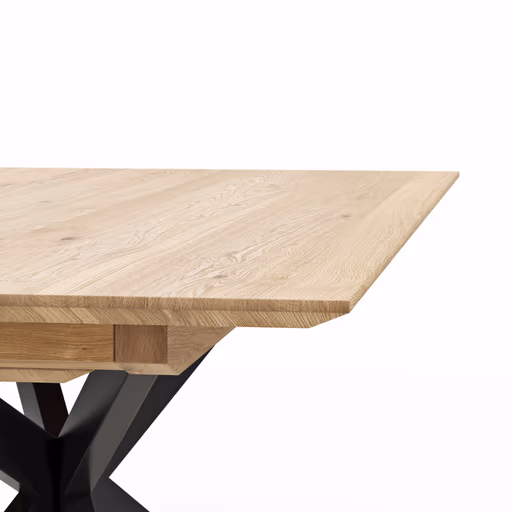 Esstisch Talara Lola - ausziehbar, LB ca. 200x100cm, Wildeiche Bianco