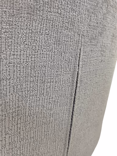 Armlehnstuhl MARLE - drehbar, Stoff, Silberfarben