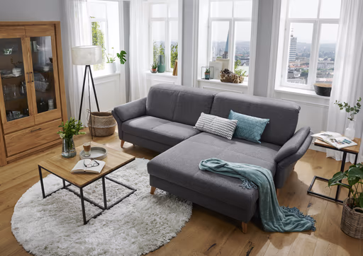 Couchtisch Farmingdale - LBH ca. 50x50x47 cm, Eiche massiv, natur geölt