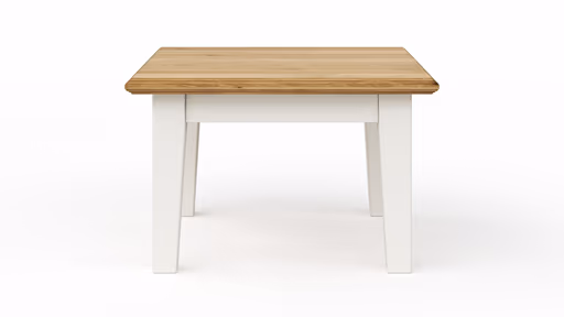 Beistelltisch Louisiana - LBH ca. 70x70x45 cm, Weiß