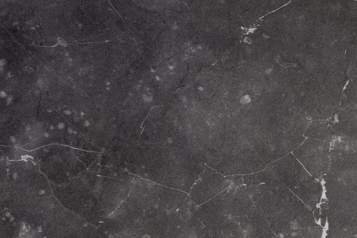 Beistelltisch - LB ca. 43x35 cm, Marmoroptik, Schwarz