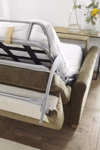 Sofa Lakeville 1 - 2-Sitzer inkl. Schlaffunktion, Stoff, Grün