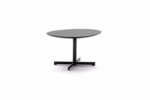 Beistelltisch Eir - LBH ca. 60x45x35 cm, MDF, Schwarz