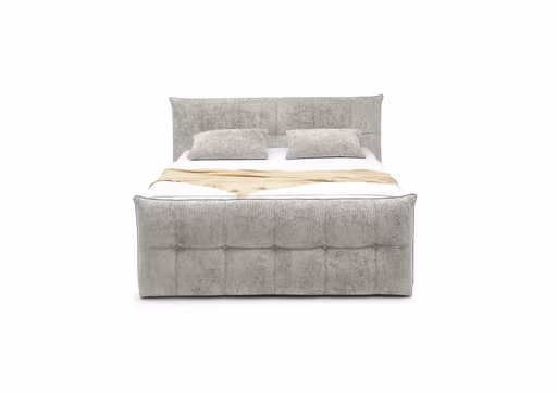 Boxspringbett- Liegefläche ca. 180x200 cm, Stoff, Beige