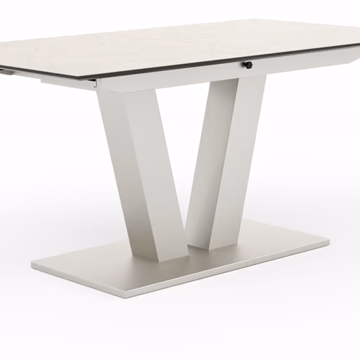 Esstisch Dinner - ausziehbar, LB ca. 160x 90 cm, HPL, Sand