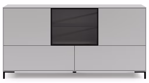 Sideboard Medio - Lack, Weiß