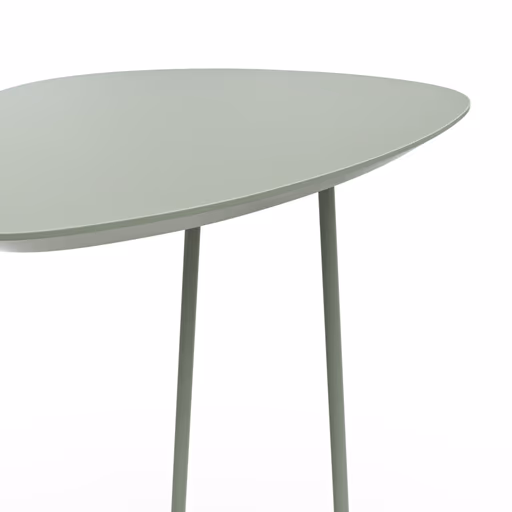 Sofatisch Fano - LBH ca. 57x39x54 cm, Fenix, Olivgrün