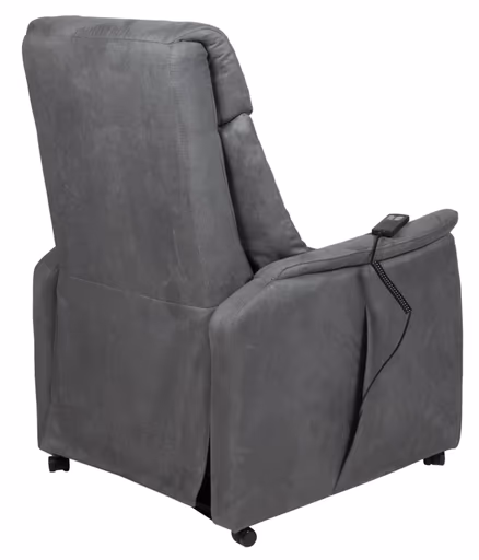 TV-Sessel - inkl. Sitzheizung, Aufstehhilfe, Relaxfunktion, Microfaser, Anthrazit