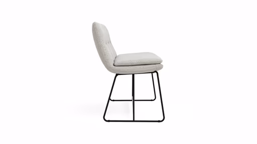 Polsterbank Macano - B ca. 160 cm, Stoff, Hellgrau