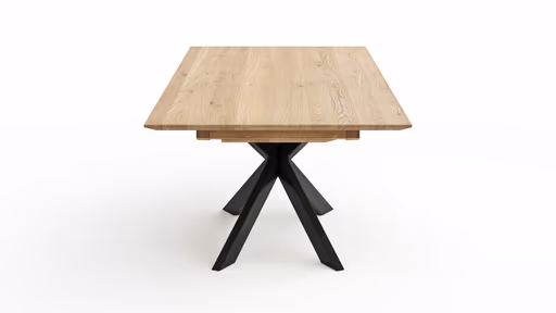 Esstisch Talara Lola - ausziehbar, LB ca. 240x100cm, Wildeiche Bianco