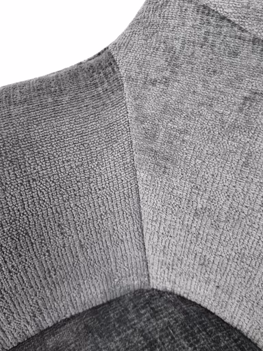 Armlehnstuhl MARLE - drehbar, Stoff, Anthrazit