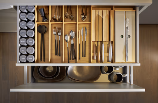 L-Küche 50.100 CO 3 525, Kieselgrau