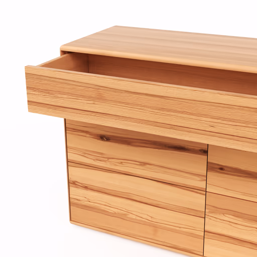 Sideboard Hillsboro - Buche/Kernbuche natur, geölt