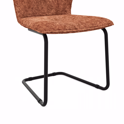 Freischwinger Pinto - Stoff, Orange