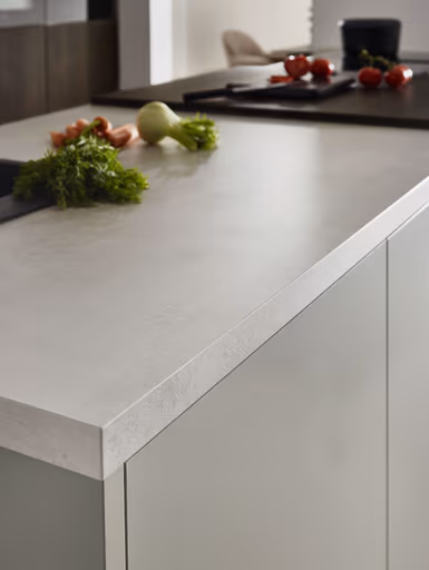 Inselküche 51.210 CO 3 524, Kieselgrau