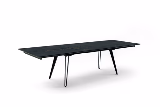 Esstisch - ausziehbar,  LB ca. 190x100 cm, Anthrazit