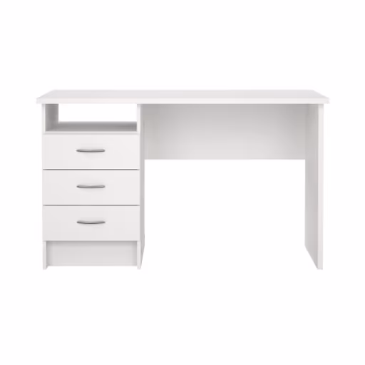 Schreibtisch - LB ca. 120x48 cm, Weiß