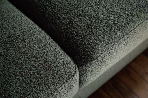 Sofa Nuoro - 3-Sitzer inkl. Schlaffunktion, Stoff, Olivgrün