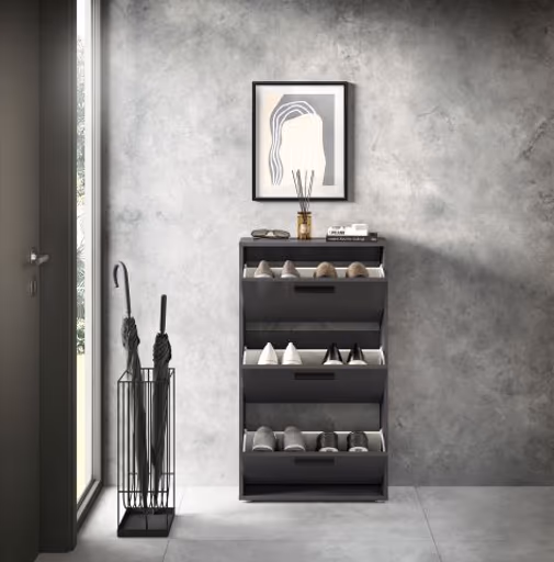 Schuhkipper - B ca. 59 cm, Anthrazit