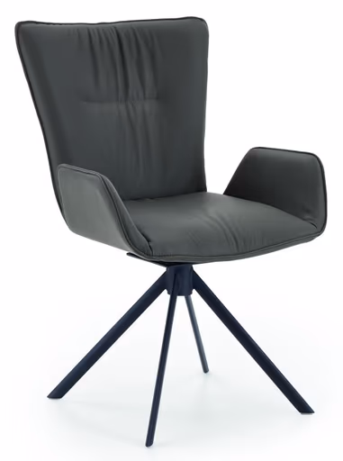 Armlehnstuhl LS 992121- Microfaser,  mit Armlehne, Grau