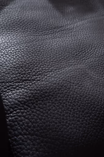 Sofa Aprino 3 - 4-Sitzer XXL, Dickleder, schwarz, Armlehne Kissen