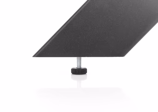 Esstisch - LB ca. 240x100 cm, Wildeiche massiv geölt, Baumkante, Schwarz