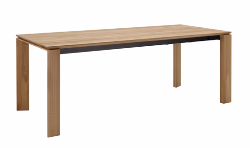 Esstisch Missoula - ausziehbar, LB ca. 200x90 cm, Asteiche massiv, natur geölt