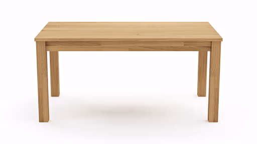 Esstisch Dinner - LB ca. 160x90 cm, Wildeiche massiv