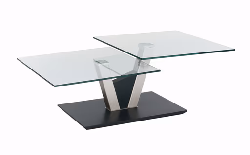 Couchtisch - LBH. ca. 118x65x43 cm, Glas