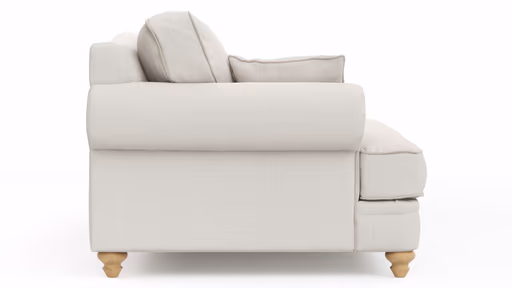 Sofa Mapleton - 3-Sitzer, Stoff, Creme