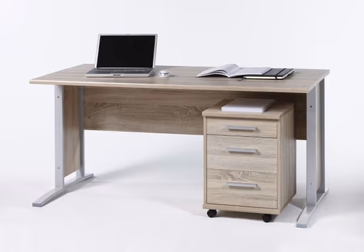 Schreibtisch- Eiche Dekor