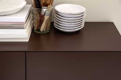 Lowboard Ove - B ca. 225cm, Lack Matt, Zartbitter