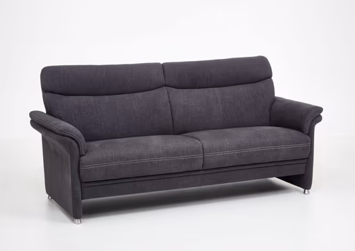 Sofa - 2,5-Sitzer, Stoff, Anthrazit