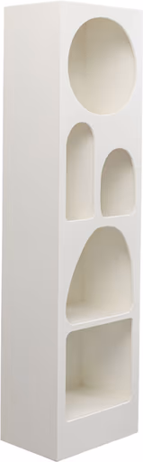 Regal- LB ca. 180x48 cm, Weiß