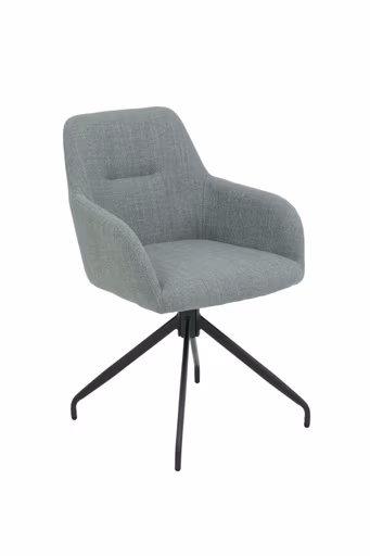 Armlehnstuhl - drehbar, Stoff, Mint