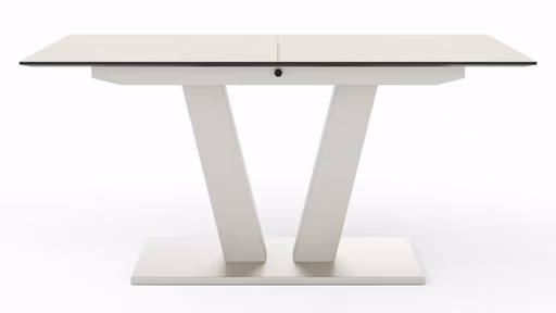 Esstisch Dinner - ausziehbar, LB ca. 160x 90 cm, HPL, Sand