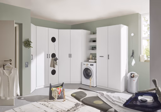 Wäscheschrank RHONDA- B ca. 47 cm, Weiß