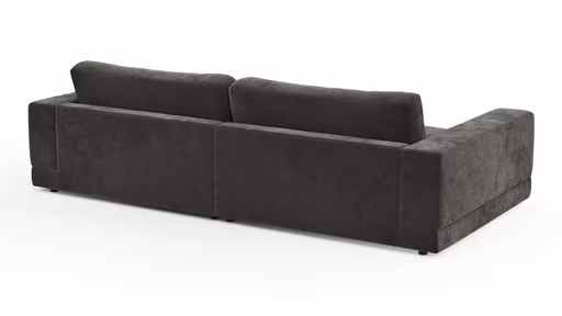 Megasofa Juni Lounge- B ca. 292 cm, Stoff, Anthrazit