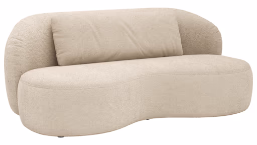 Chaiselongue Karasu - Stoff, Natur