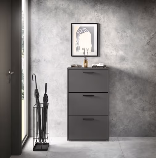 Schuhkipper - B ca. 59 cm, Anthrazit