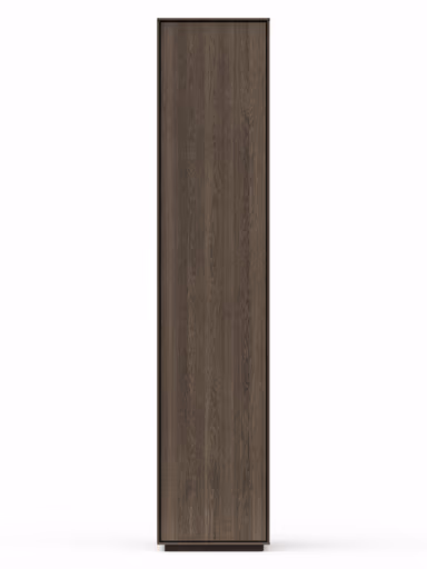 Vitrine Saratoga - rechts, Buche massiv, silbergrau geölt