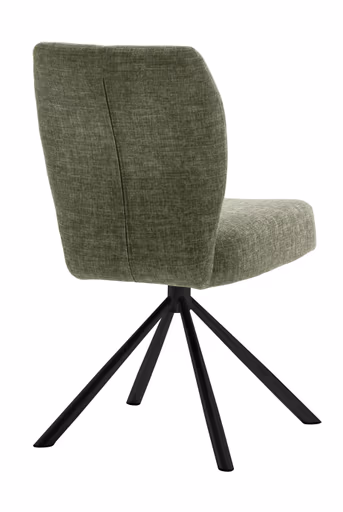 Stuhl - drehbar, Stoff, Olivgrün