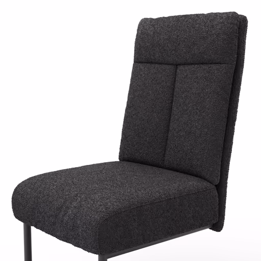 Freischwinger Ravina - Stoff, Anthrazit