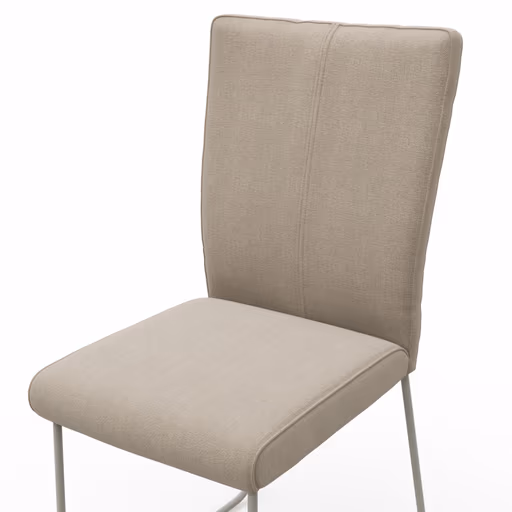 Stuhl Cosyra - Stoff, Beige