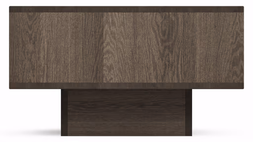 Couchtisch Saratoga - Buche massiv, silbergrau geölt