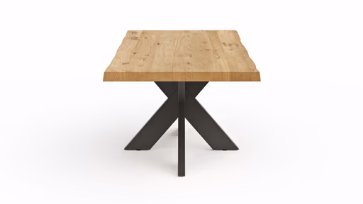 Esstisch Clifton - LB ca. 220x100 cm, Wildeiche massiv